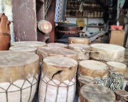 Atelier fabrication de Tam-tam traditionnel